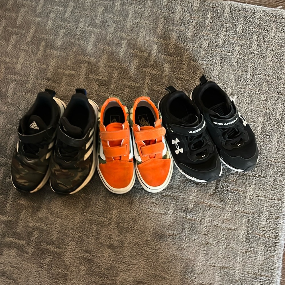 Bundle of boys shoes size 13